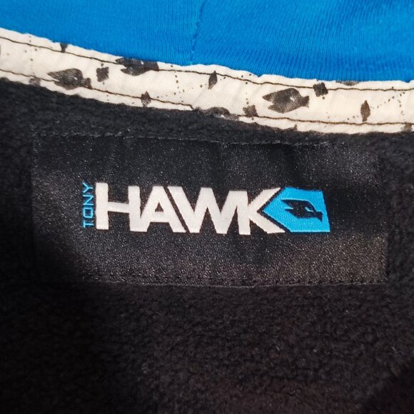 Tony Hawk hoodie black with graphic design boys size M (10-12) - Picture 4 of 5